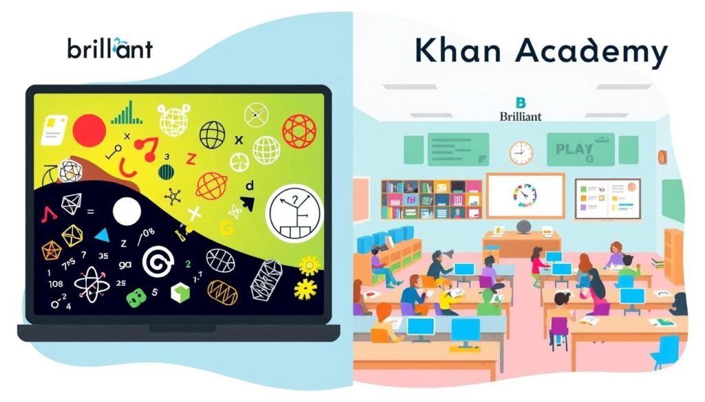 Brilliant vs Khan Academy