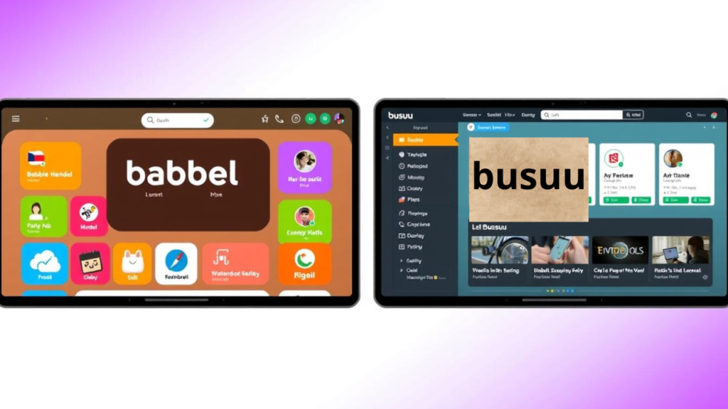 Busuu vs Babbel