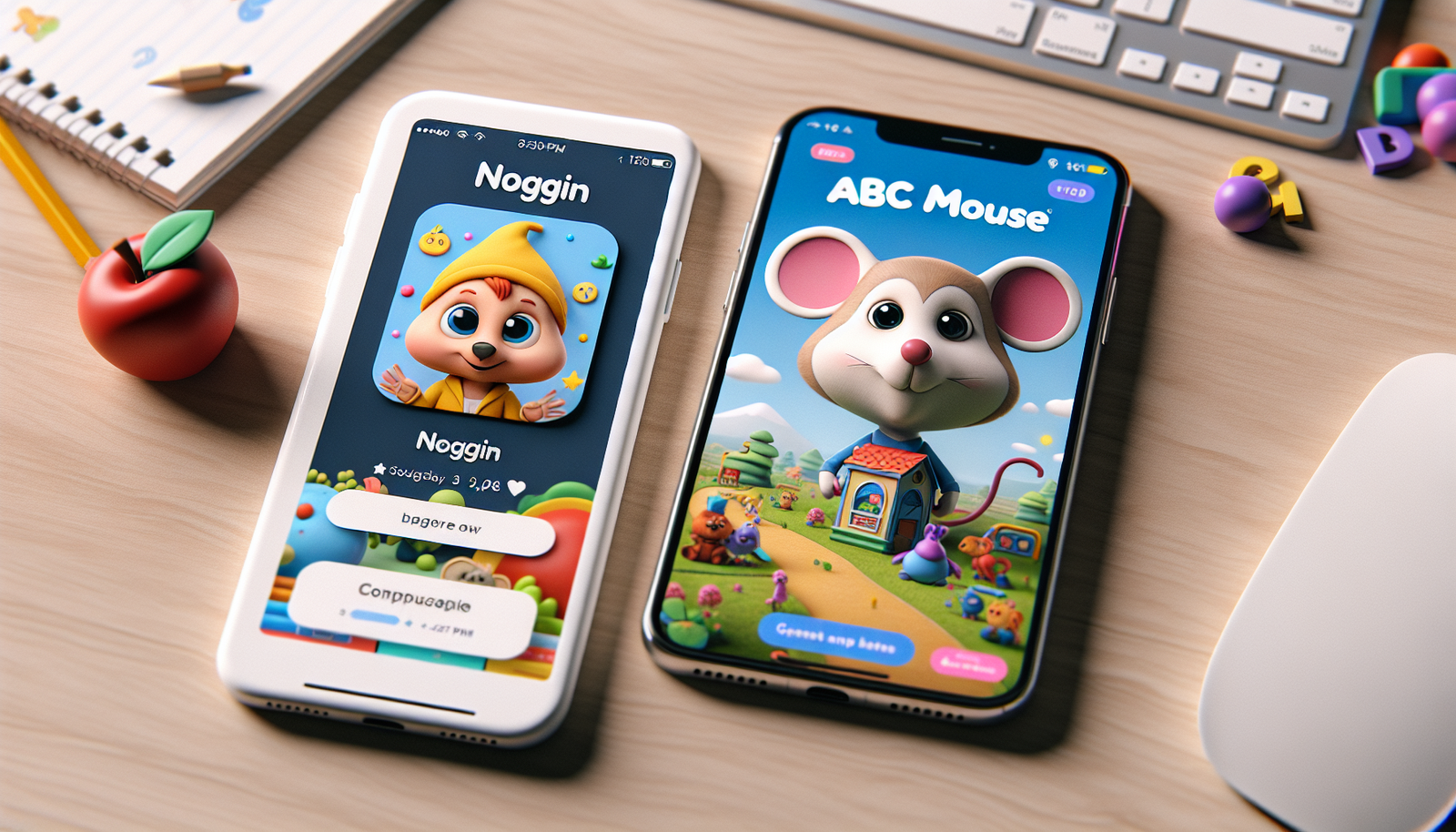 Noggin vs ABC Mouse