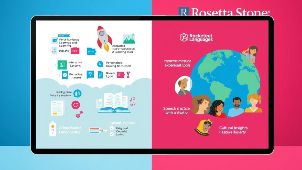 Rocket Languages vs Rosetta Stone 1