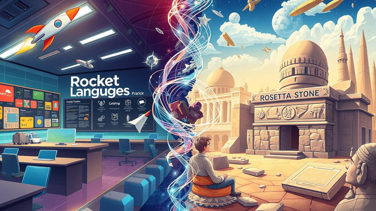 Rocket Languages vs Rosetta Stone