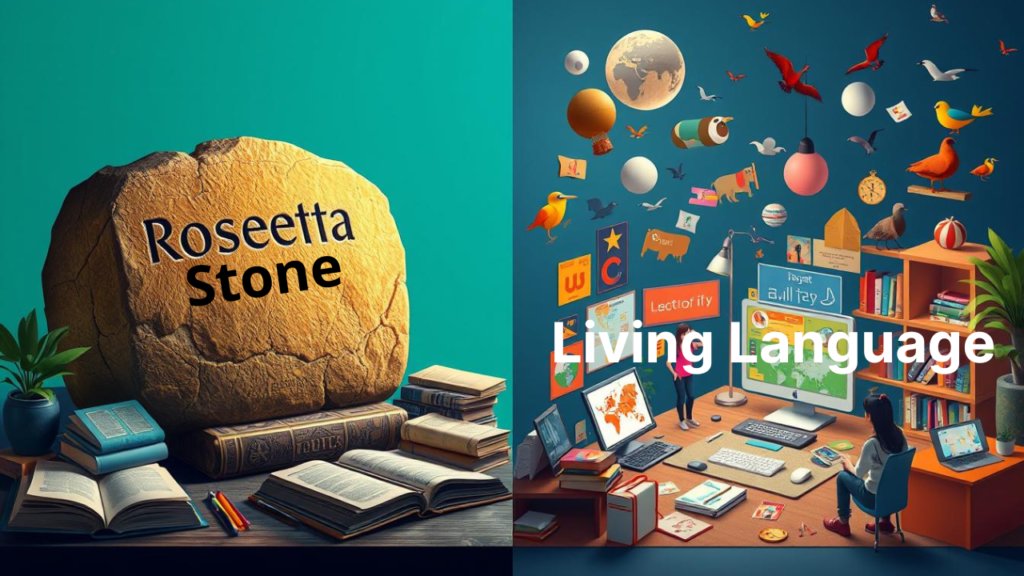 Rosetta Stone vs Living Language