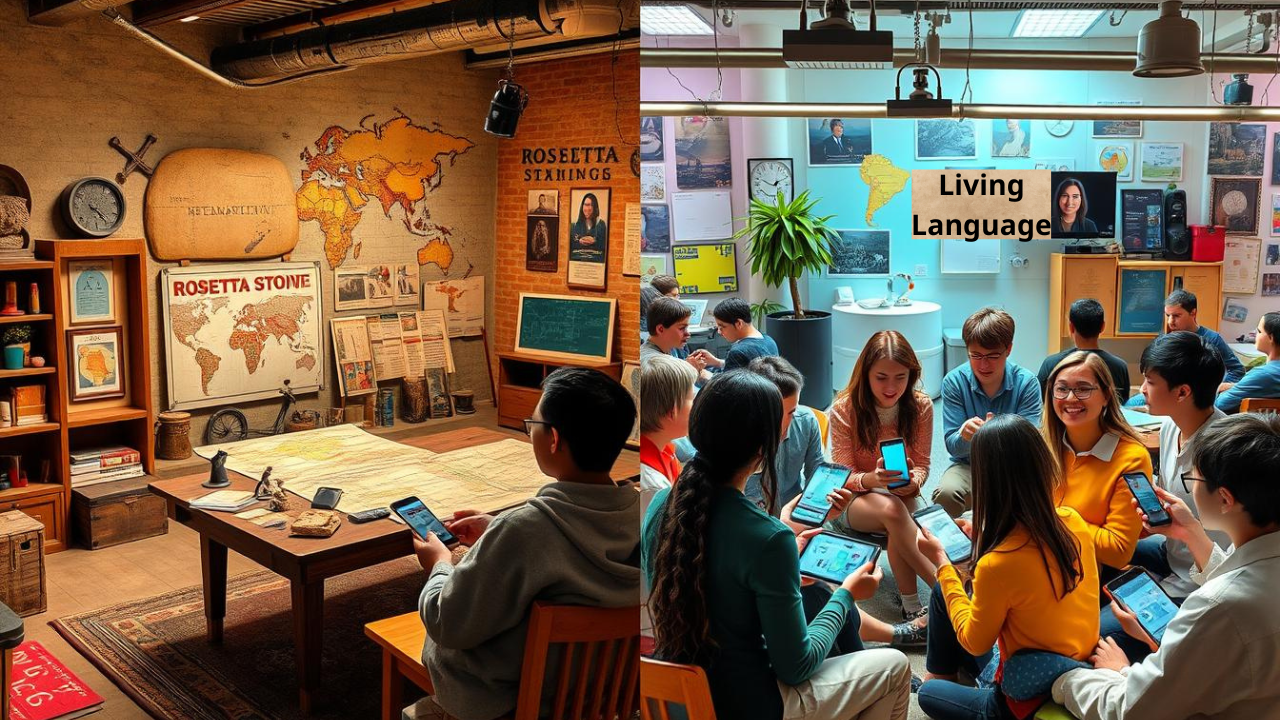 Rosetta Stone vs Living Language