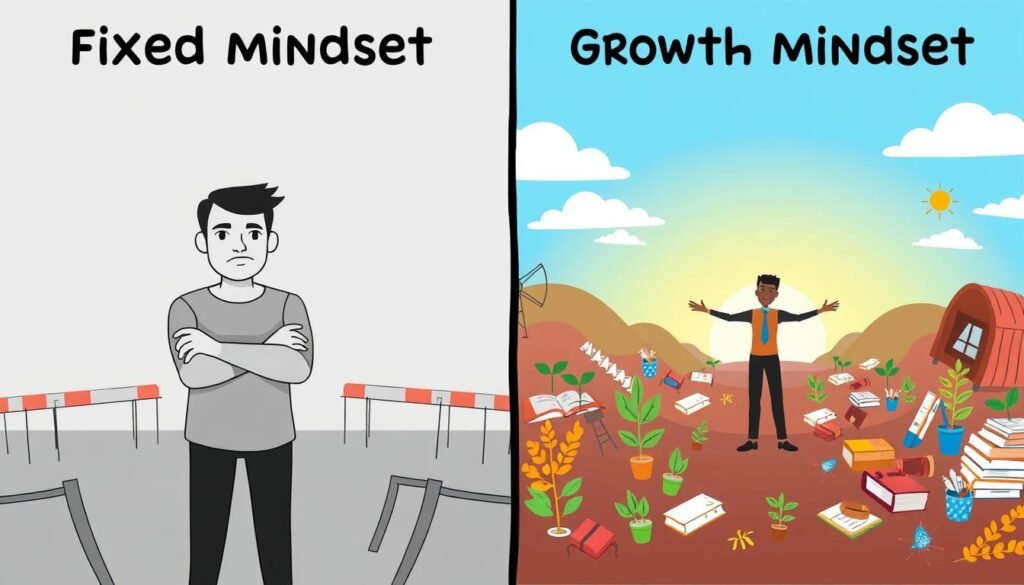 Fixed Mindset vs Growth Mindset Worksheet