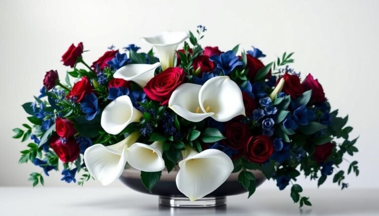 Funeral Flowers for Man