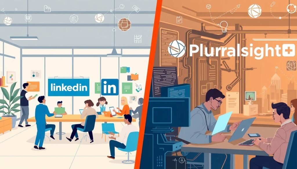 LinkedIn Learning vs Pluralsight